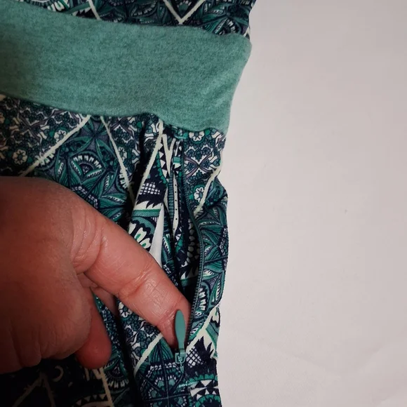 The North Face Flash Dry Sleeveless Teal & Navy Play Dress Size S - Picture 6 of 10